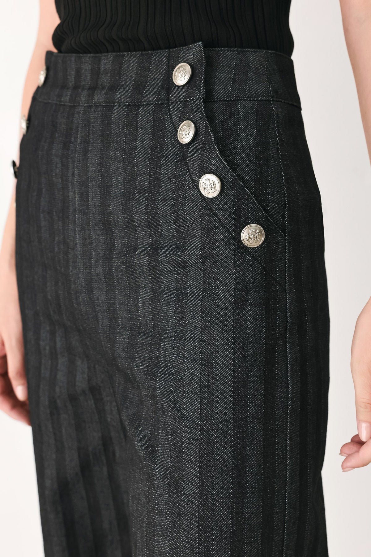 GRAPHITE CITY WOVEN PANTS - Glamourous Grace
