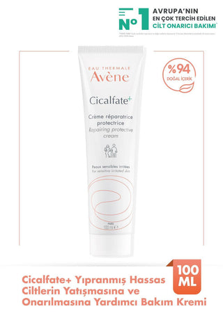 Avene Cicalfate+ Soothing and Repairing Skin Care Cream for Sensitive Skin - 3.38 fl oz - Glamourous Grace