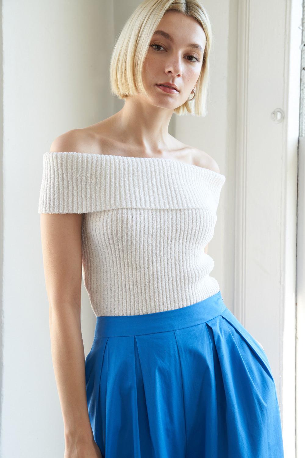 PRECIOUS APPROACH SHOULDER TOP - Glamourous Grace