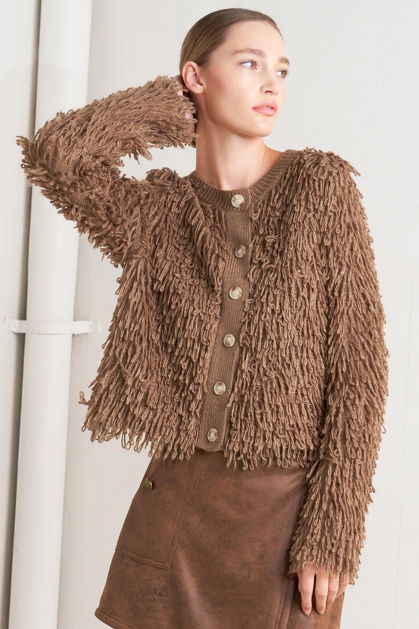 LIVE IN THE NOW SWEATER CARDIGAN - Glamourous Grace