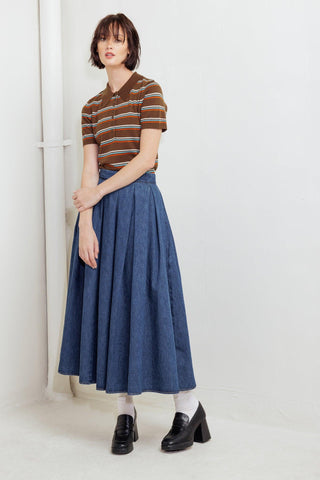 PRETTY IN PARADISE POLO TOP - Glamourous Grace