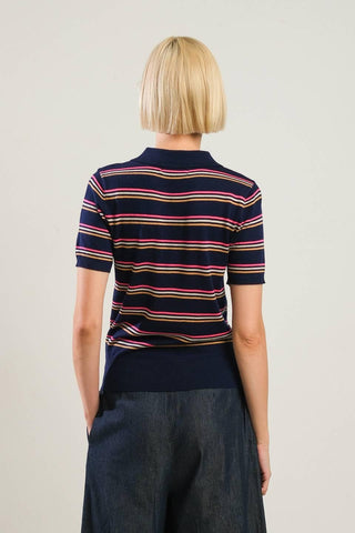 PRETTY IN PARADISE POLO TOP - Glamourous Grace