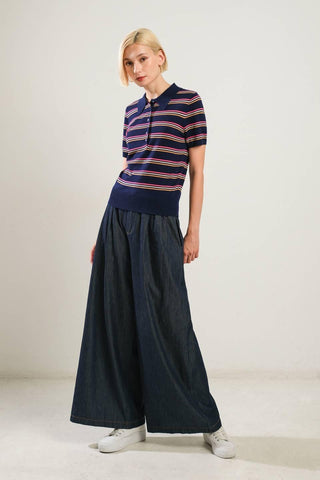 PRETTY IN PARADISE POLO TOP - Glamourous Grace