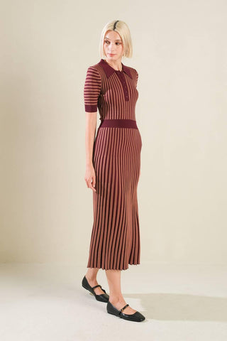 LUXE LIVING SWEATER MIDI DRESS - Glamourous Grace