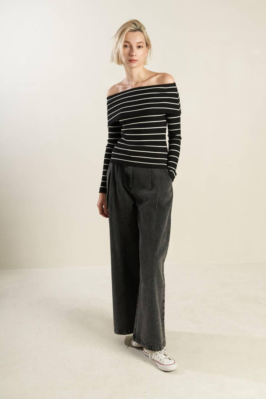 IN TOO DEEP SWEATER TOP - Glamourous Grace