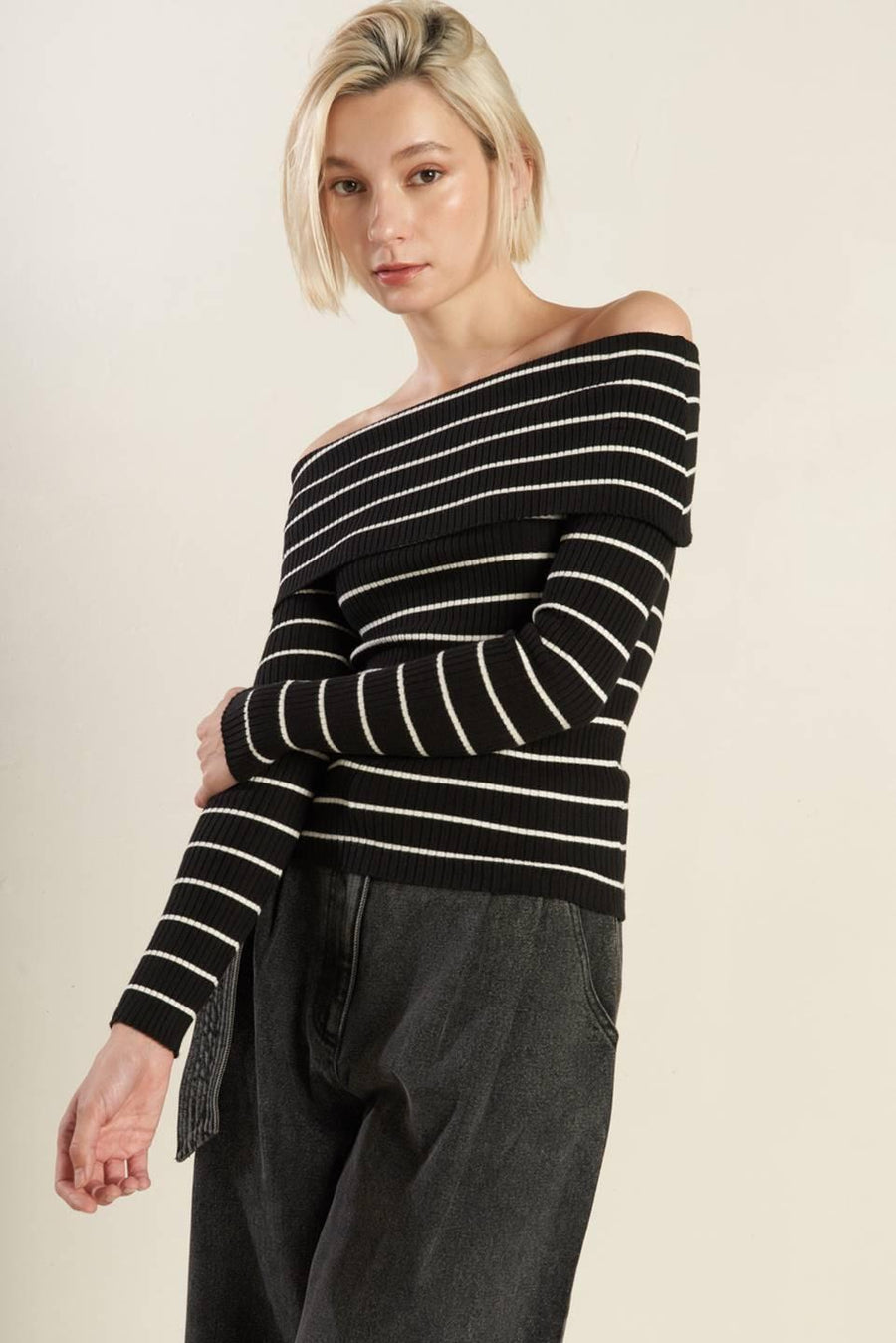 IN TOO DEEP SWEATER TOP - Glamourous Grace