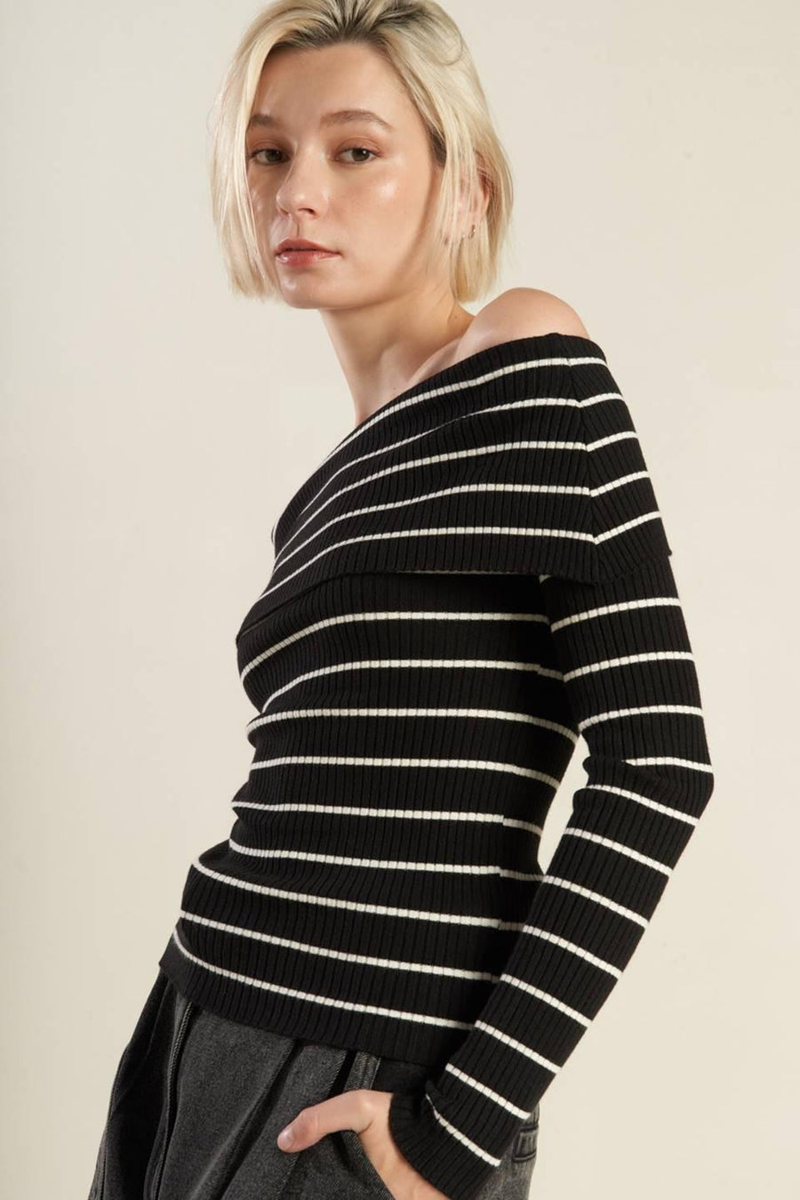 IN TOO DEEP SWEATER TOP - Glamourous Grace