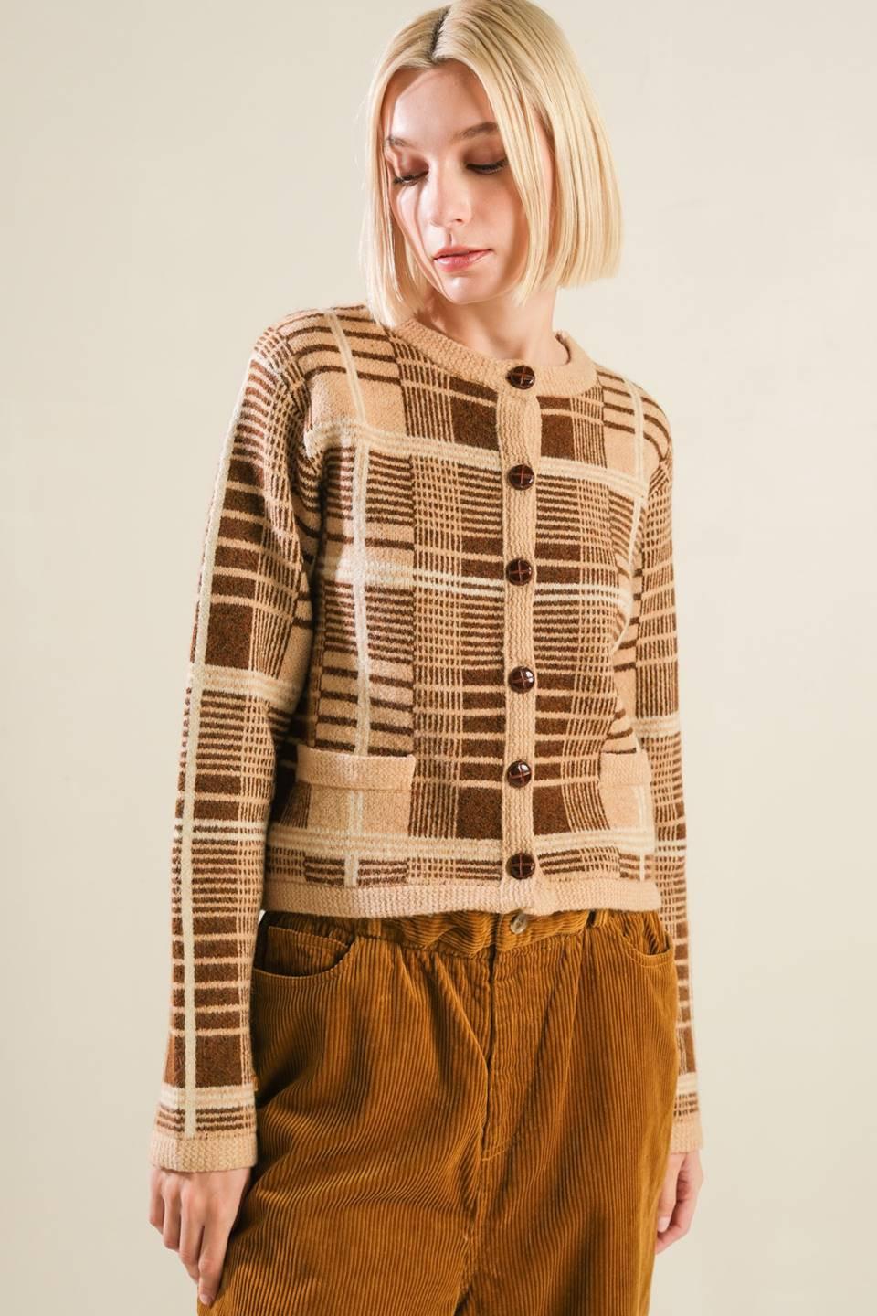ALPHABET OF LOVE CARDIGAN - Glamourous Grace
