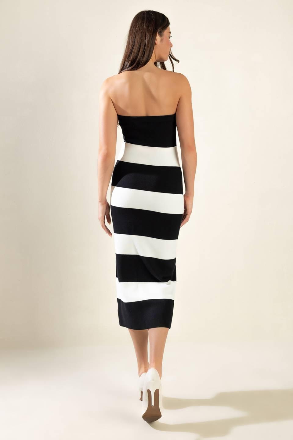 ROMANTIC AFTERNOON SWEATER MIDI TUBE DRESS - Glamourous Grace