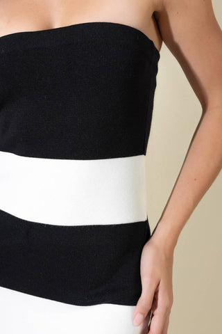 ROMANTIC AFTERNOON SWEATER MIDI TUBE DRESS - Glamourous Grace