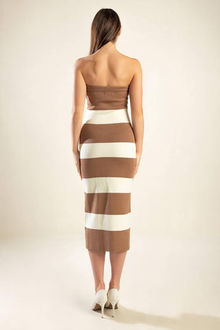 ROMANTIC AFTERNOON SWEATER MIDI TUBE DRESS - Glamourous Grace
