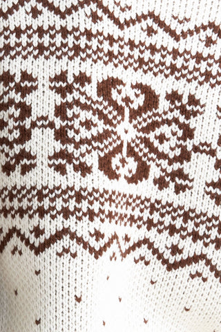 SNOWFLAKE GLAM PULLOVER SWEATER TOP - Glamourous Grace