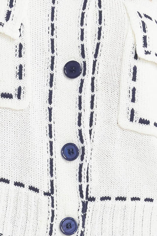MONO FRAME SWEATER KNIT TOP