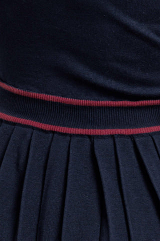 BERRY STRIPE SWEATER MINI DRESS - Glamourous Grace