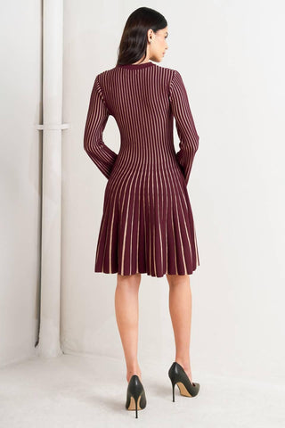 VERTICAL GRACE SWEATER MINI DRESS - Glamourous Grace