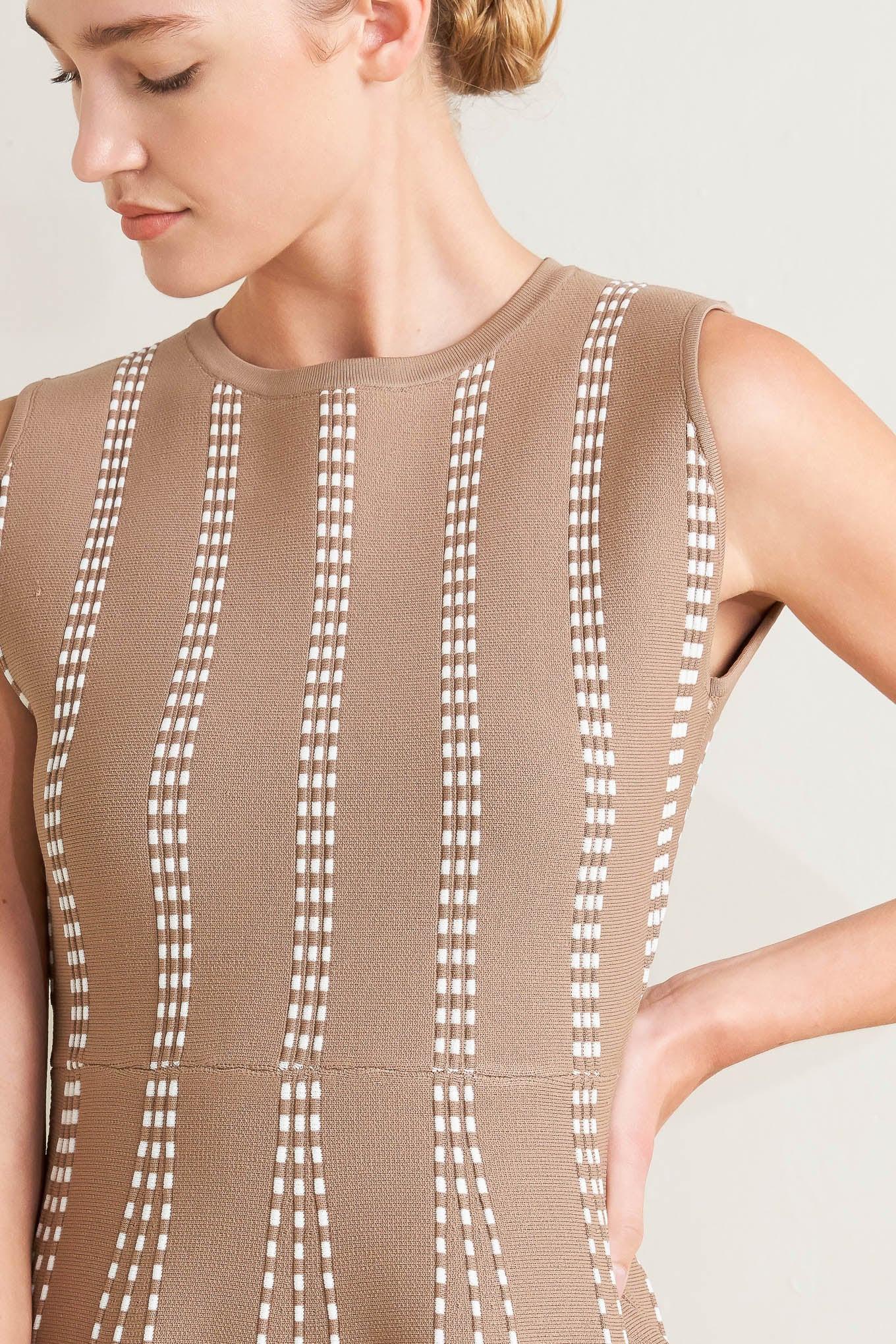 PERFECTLY POISED JACQUARD SWEATER MIDI DRESS - Glamourous Grace