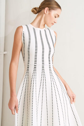 PERFECTLY POISED JACQUARD SWEATER MIDI DRESS - Glamourous Grace