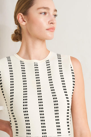 PERFECTLY POISED JACQUARD SWEATER MIDI DRESS - Glamourous Grace