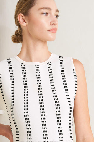 PERFECTLY POISED JACQUARD SWEATER MIDI DRESS - Glamourous Grace