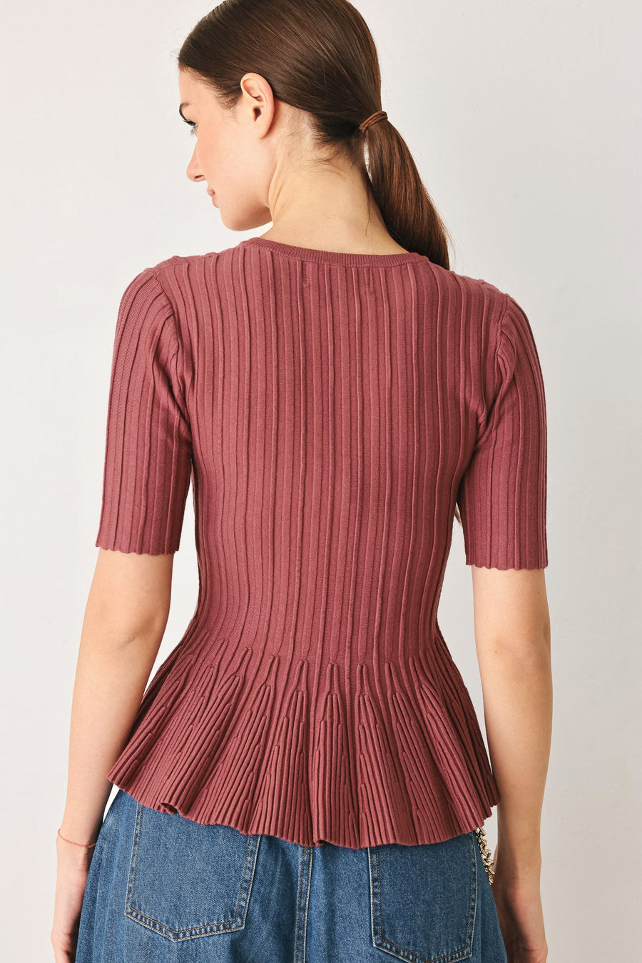 SOFT GIRL SWEATER KNIT TOP - Glamourous Grace