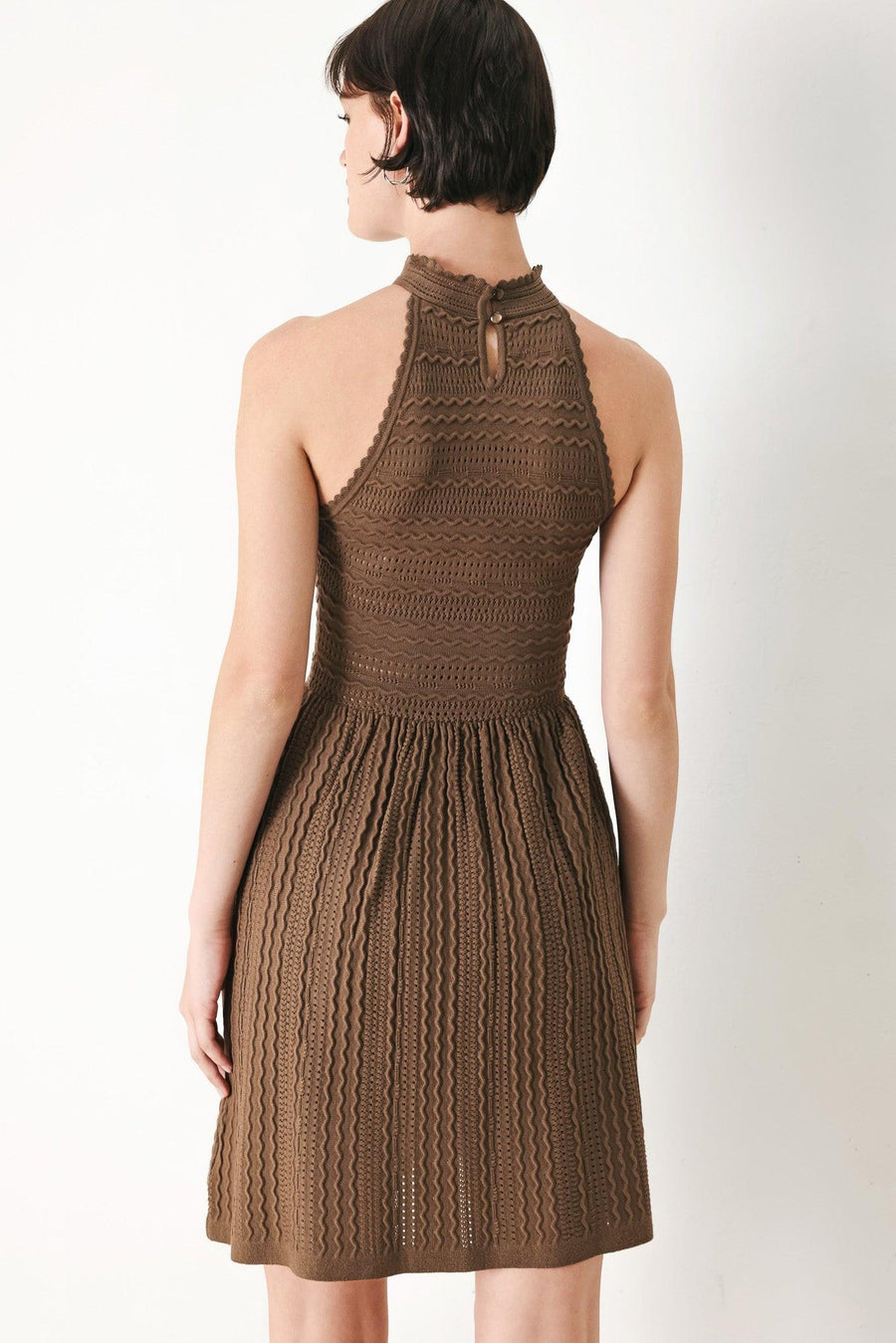 SWEET LATTE SWEATER KNIT MINI DRESS - Glamourous Grace