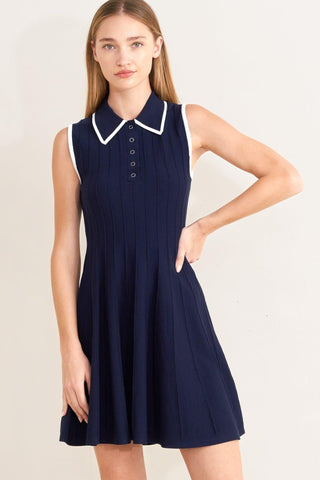 MEET ME IN PARIS SWEATER KNIT MINI DRESS - Glamourous Grace