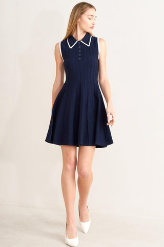 MEET ME IN PARIS SWEATER KNIT MINI DRESS - Glamourous Grace