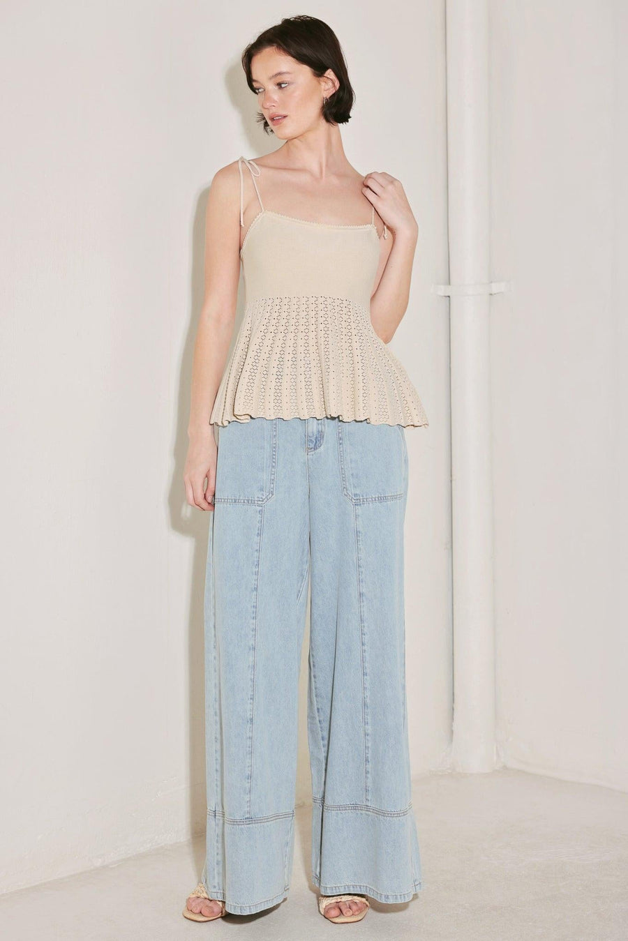 SWEET ESCAPE MOOD SWEATER KNIT TOP - Glamourous Grace