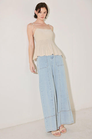 SWEET ESCAPE MOOD SWEATER KNIT TOP - Glamourous Grace