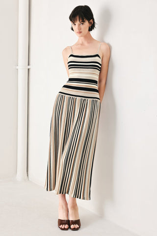 FESTIVAL FREQUENCY SWEATER KNIT MIDI DRESS - Glamourous Grace