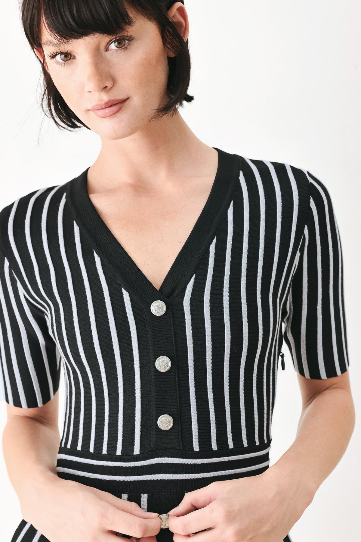 BLACK PARLOR MELODY SWEATER MINI DRESS - Glamourous Grace