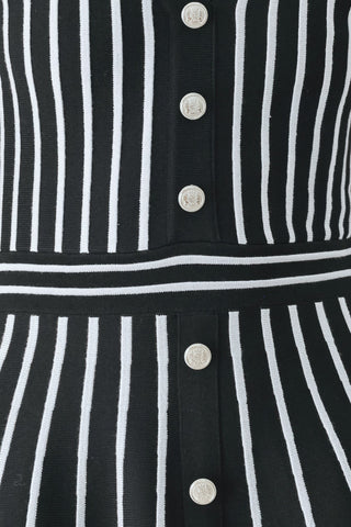 BLACK PARLOR MELODY SWEATER MINI DRESS