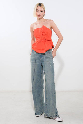 SUNSHINE SELECTION WOVEN TOP - Glamourous Grace