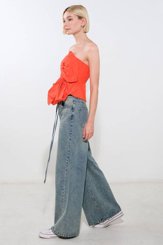 SUNSHINE SELECTION WOVEN TOP - Glamourous Grace