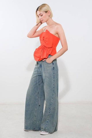 SUNSHINE SELECTION WOVEN TOP - Glamourous Grace