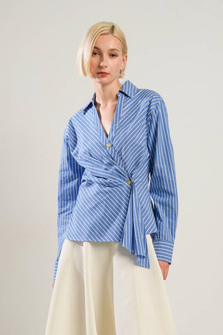 EVERMORE ELEGANCE WOVEN TOP - Glamourous Grace