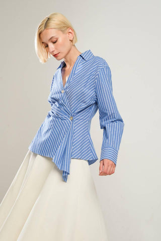 EVERMORE ELEGANCE WOVEN TOP - Glamourous Grace