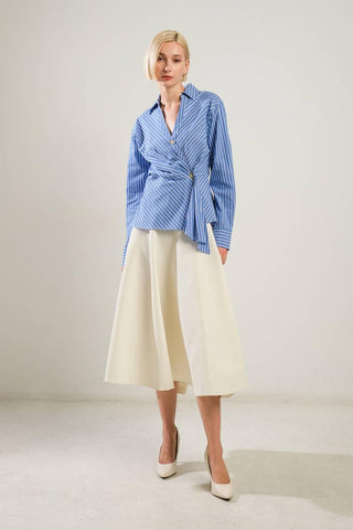 EVERMORE ELEGANCE WOVEN TOP - Glamourous Grace