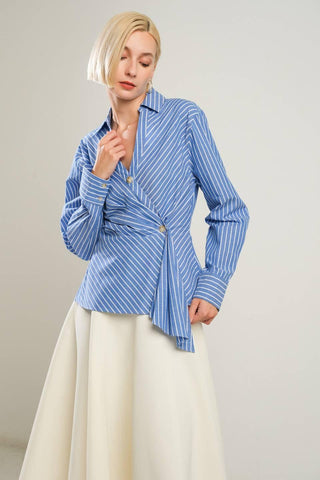 EVERMORE ELEGANCE WOVEN TOP - Glamourous Grace