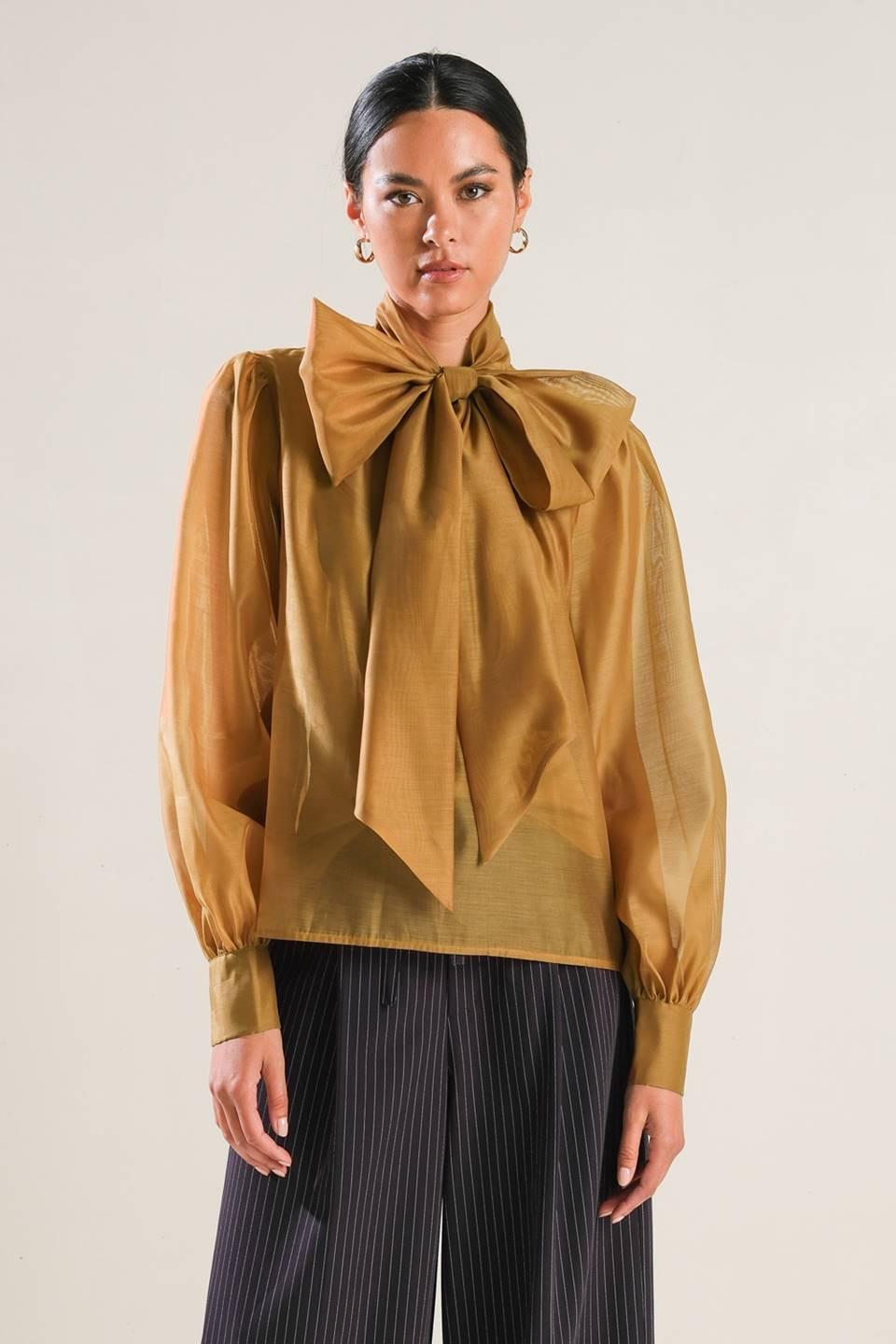 ON THIS DAY ORGANZA TOP - Glamourous Grace