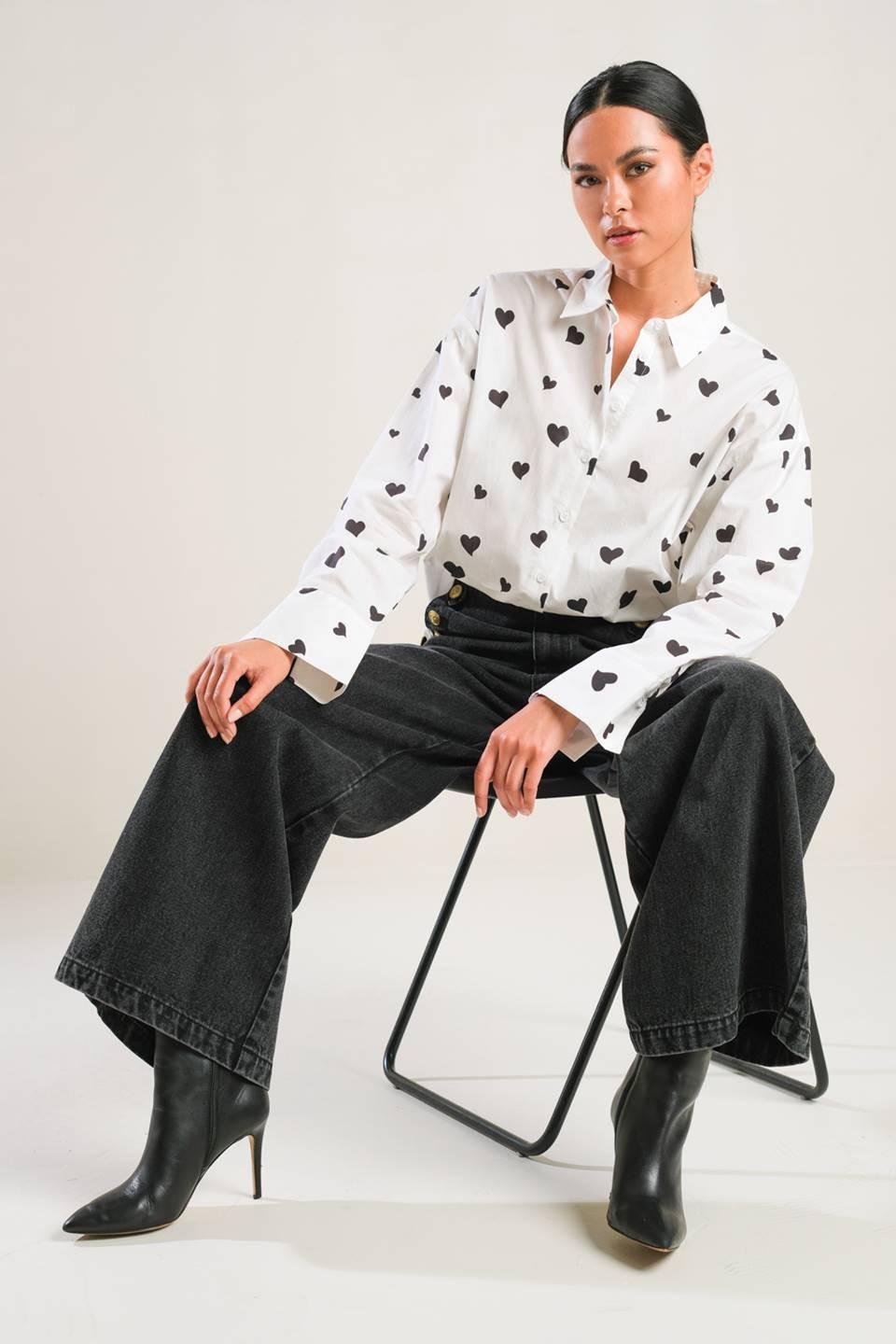BUY MYSELF WOVEN TOP - Glamourous Grace