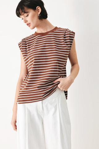 EVERYDAY COOL STRIP KNIT TOP - Glamourous Grace