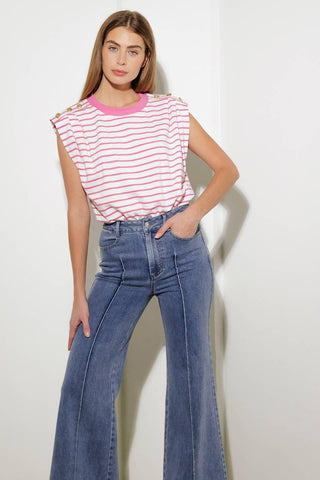 FEELING SPECIAL PINK KNIT TOP - Glamourous Grace