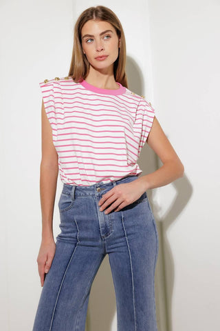 FEELING SPECIAL PINK KNIT TOP - Glamourous Grace