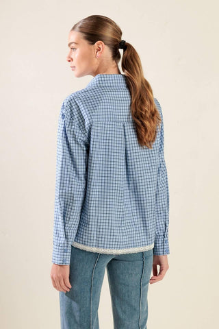 AWAITING LOVE WOVEN TOP - Glamourous Grace