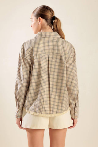 AWAITING LOVE WOVEN TOP - Glamourous Grace