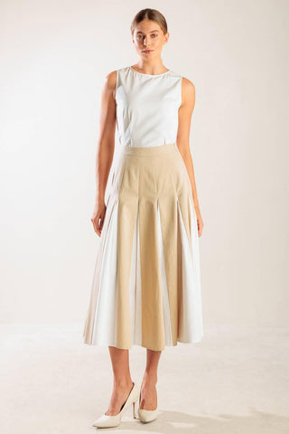 FIRST DATE WHITE WOVEN TOP - Glamourous Grace