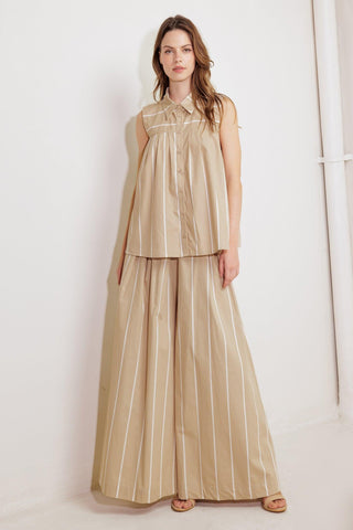 SOMEWHERE TO BE WOVEN TOP - Glamourous Grace
