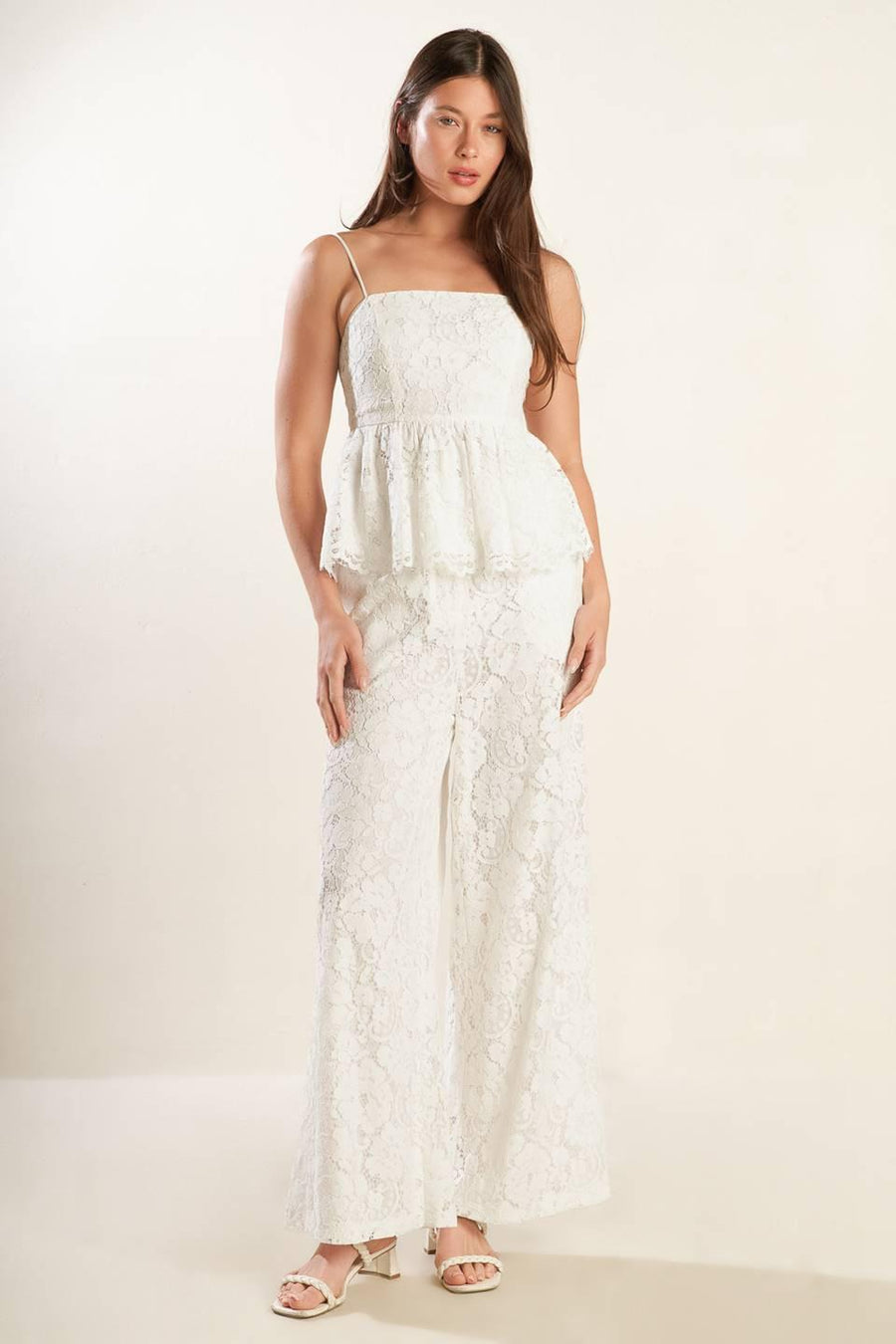 WE TRUST YOU WOVEN LACE TOP - Glamourous Grace