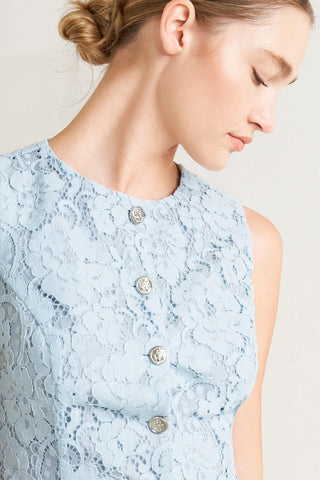 SWEET BUT STRONG WOVEN VEST - Glamourous Grace